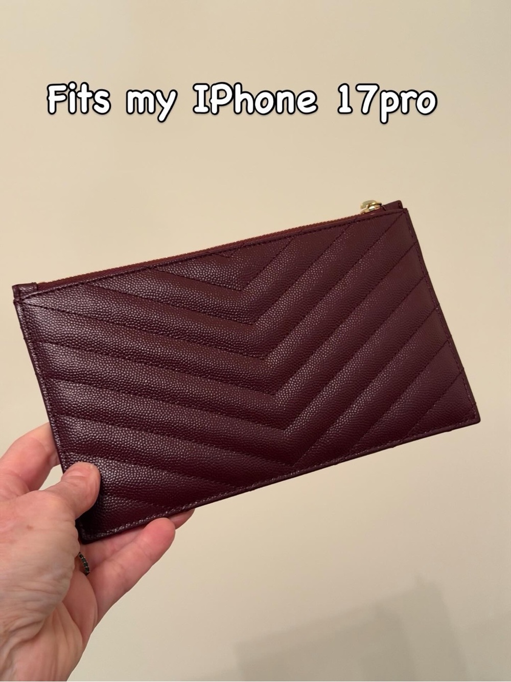 YSL Cassandra wallet / pouch NWT full set - Picture 2 of 5